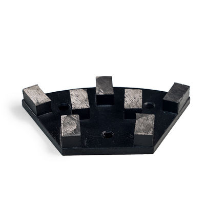 Machine de meulage à raccordement rapide 4" Bloc de polissage au diamant pour le meulage des sols de béton