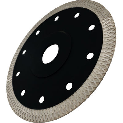 44T Dents Disque diamant sintré X Disque turbo-maillage pour la découpe de céramique de porcelaine