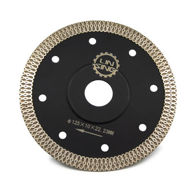 20/22.23/M14/25.4 Trou intérieur D230MM X Mesh Turbo Cutting Blade Disc avec procédé de soudage au laser