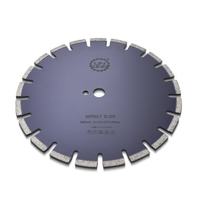 Lampe de scie à diamants segmentée en poudre pour la coupe d'asphalte