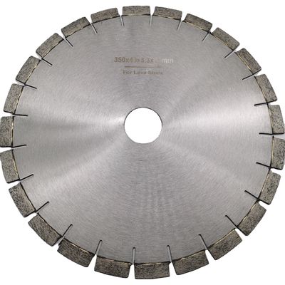 Lames de scie à diamants argentés/noirs de haute performance pour la découpe du granit de pierre