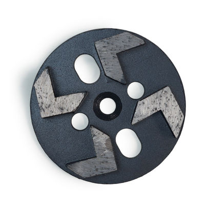 Machine de meulage à raccordement rapide Abrasif diamanté segmenté appliqué pour plancher en béton