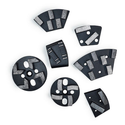 Machine de meulage à raccordement rapide Abrasif diamanté segmenté appliqué pour plancher en béton