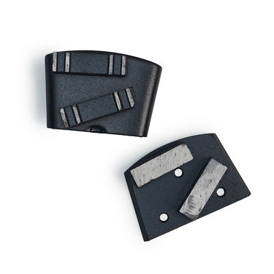 Machine de meulage à raccordement rapide Abrasif diamanté segmenté appliqué pour plancher en béton