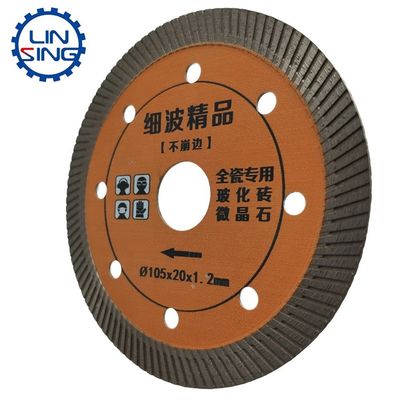 Disque de coupe personnalisé en acier à grande vitesse et lames de diamant pour couper la pierre de béton en brique