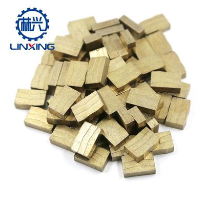 LINXING Segments de diamants pour la coupe de granit 900 mm-4200 mm et forme de segment conique
