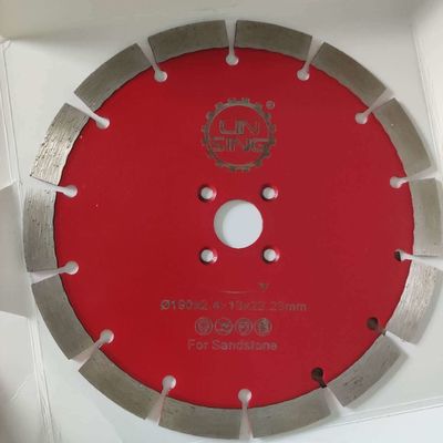 Disque de coupe à lame diamantée 180 mm revêtu de Ti pour la finition de la pierre volcanique au Mexique