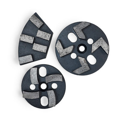 Outils de meulage de diamants Bloc de meulage segmenté abrasif pour le meulage des sols de béton