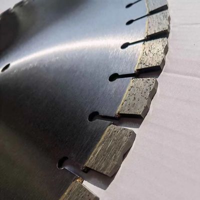 Disque diamant à dent courte 400 mm Lampe à scie segmentée en granit pour lampe à découper Disque