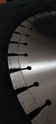 Disque diamant à dent courte 400 mm Lampe à scie segmentée en granit pour lampe à découper Disque