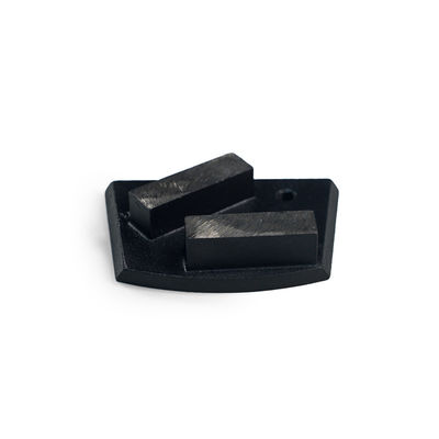 Lissage de diamants par liaison métallique Segments à flèche double pour le polissage du béton 80