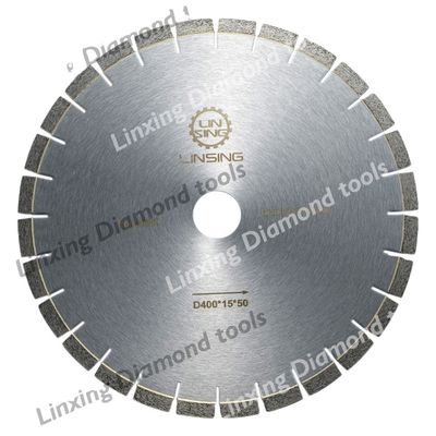 Outils à diamants pour la découpe de carreaux de disques de granit Taille du segment 40*3,2*15 mm Diamètre 350 mm