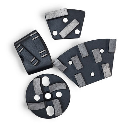Lissage de diamants par liaison métallique Segments à flèche double pour le polissage du béton 80