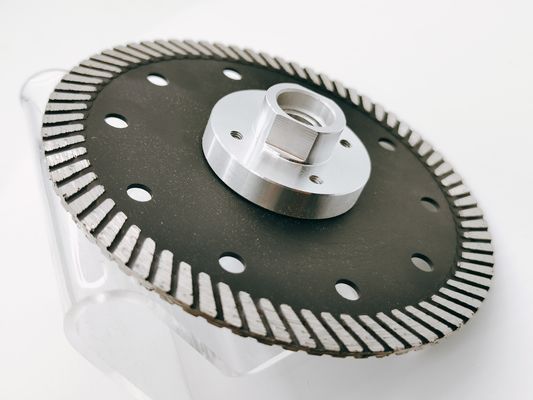 115 mm lame de scie en diamant turbo continue mince pour les applications de coupe et de meulage