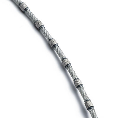 Dia plastique 8,3 mm 9,0 mm câble diamant perles pour le profilage de la pierre de coupe de l'aménagement