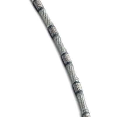 Dia plastique 8,3 mm 9,0 mm câble diamant perles pour le profilage de la pierre de coupe de l'aménagement