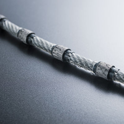 Dia plastique 8,3 mm 9,0 mm câble diamant perles pour le profilage de la pierre de coupe de l'aménagement