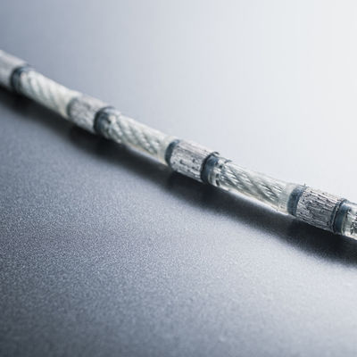 Dia plastique 8,3 mm 9,0 mm câble diamant perles pour le profilage de la pierre de coupe de l'aménagement