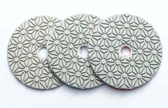3 étapes Pads de polissage pour le polissage humide de granit de tuile de marbre de dalles de résine et de diamant