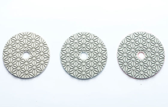 3 étapes Pads de polissage pour le polissage humide de granit de tuile de marbre de dalles de résine et de diamant