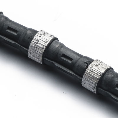 Linsing 12,0 mm Printemps Diamant Granit fil de scie à perles avec une haute efficacité de travail