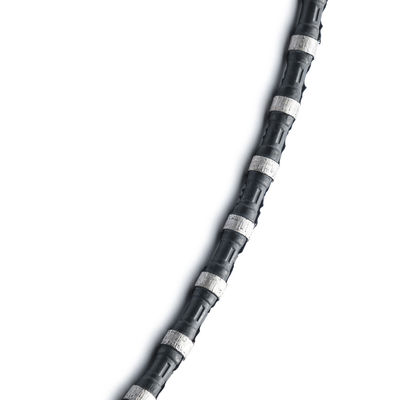 Linsing 12,0 mm Printemps Diamant Granit fil de scie à perles avec une haute efficacité de travail