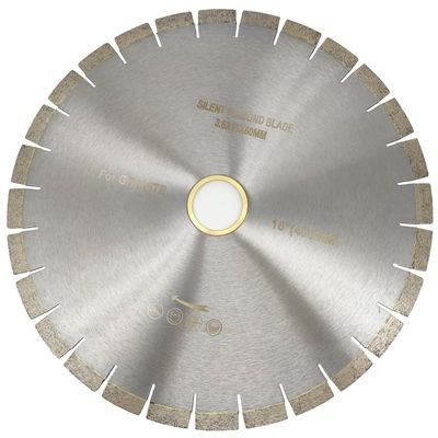 Haute efficacité de coupe 400 mm pierre de coupe diamant scie lame pour couper rapidement le granit