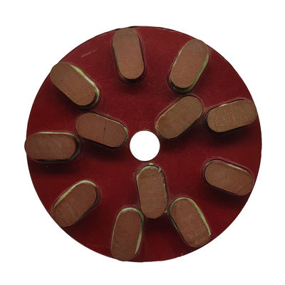 OBM Support 8" 10" plaque de meulage de diamant pour le grès de granit 500 800 1000 1500 3000