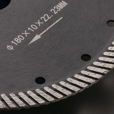 Lampe de scie à turbine diamantée pour couper les carreaux de porcelaine en granite céramique en marbre en pierre