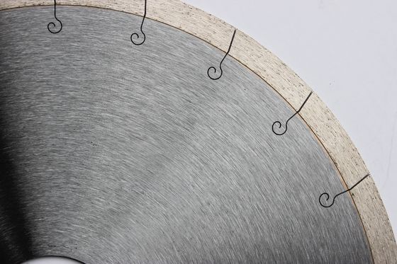 Couleur personnalisée 350 mm Hook de pêche scie lame pour la coupe de bord de carreaux de porcelaine céramique