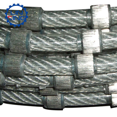 7.3 8.3 mm Sère à fil de diamant pour le carréage et le profilage de blocs de marbre de granit