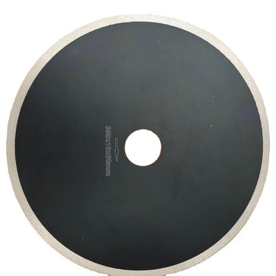 Pas de déchiquetage Disque diamanté continu de 350 mm pour la découpe des carreaux de céramique en marbre de porcelaine