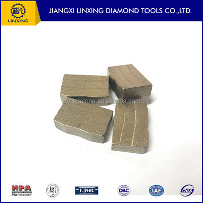 Ségment diamanté en poudre métallique pour la coupe de granit à lame à scies multiples