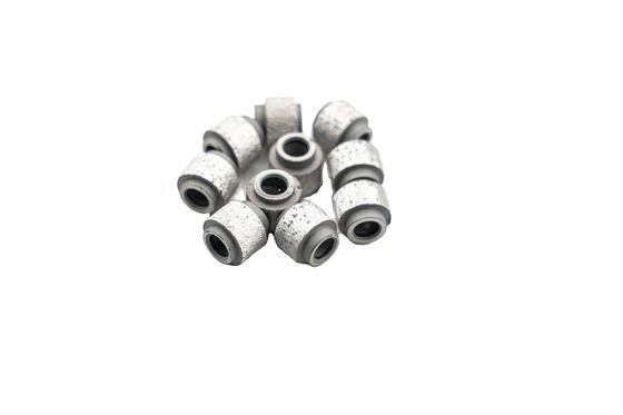 Scie à fil de diamant fixe pour la coupe de carrière de pierre de marbre 11,5 mm avantage de perles sintrées