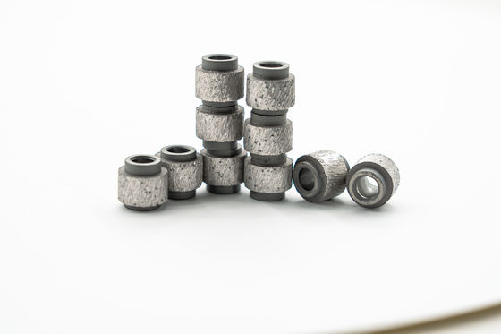 Scie à fil de diamant fixe pour la coupe de carrière de pierre de marbre 11,5 mm avantage de perles sintrées