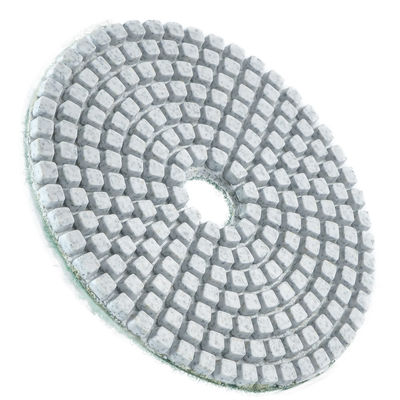 100 mm de résine de liaison humide de diamant Polissage Pad pour le marbre de granit de quartz de pierre 7 pièces