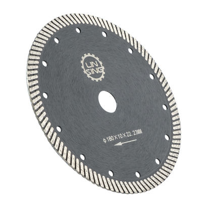 Lampe à cisaille à 180 mm Turbo Diamond pour couper et broyer des outils sur des carreaux de marbre en céramique