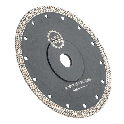Lampe à cisaille à 180 mm Turbo Diamond pour couper et broyer des outils sur des carreaux de marbre en céramique