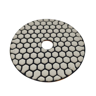 Des outils abrasifs pour le polissage de la pierre de granit, du marbre, du quartz, de la résine sèche, des plaquettes de diamants de 7 pouces.