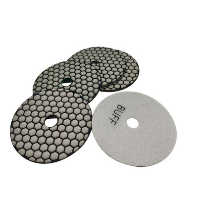 Des outils abrasifs pour le polissage de la pierre de granit, du marbre, du quartz, de la résine sèche, des plaquettes de diamants de 7 pouces.