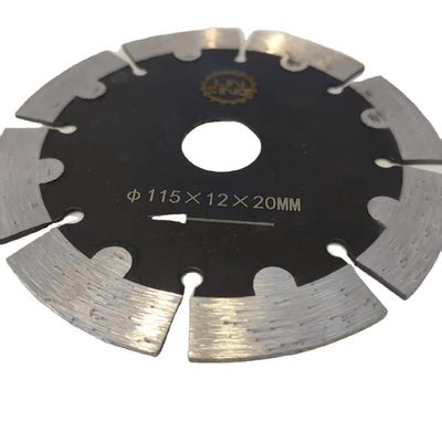 Finition de l'élasticité 115 mm Lamelle de disque diamanté pour le bord de la route de l'asphalte en briques de granit de marbre