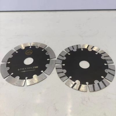 Finition de l'élasticité 115 mm Lamelle de disque diamanté pour le bord de la route de l'asphalte en briques de granit de marbre