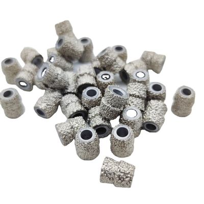 Perles de perles de pierre de marbre à brasage sous vide pour la carrière de découpage Perles de diamants 11.0mm fil de fer