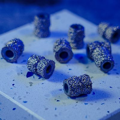 Perles de perles de pierre de marbre à brasage sous vide pour la carrière de découpage Perles de diamants 11.0mm fil de fer