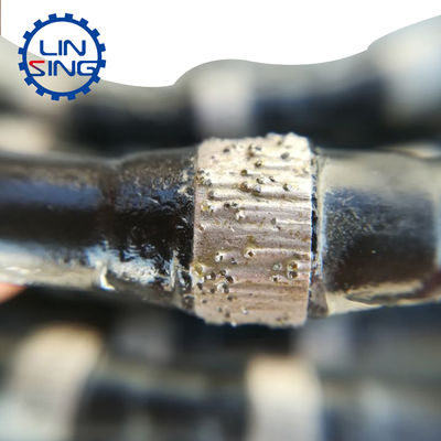 25-35m/S Vitesse de ligne D11.5MM Sage à fil de diamant pour une efficacité de coupe de béton armé