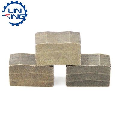 Outil de coupe de pierre de granit en forme de M Segment diamanté avec excellente performance