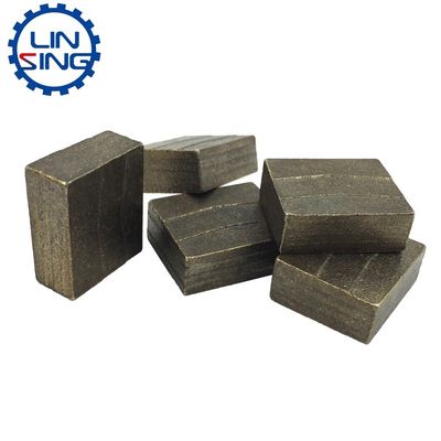 Outil de coupe de pierre de granit en forme de M Segment diamanté avec excellente performance