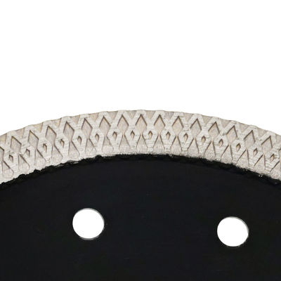 Solution de coupe 4 pouces Turbo Diamond Saw Blade pour la céramique personnalisée sur le broyeur d'angle