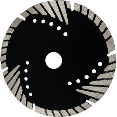 Détecteur de dents de protection triangulaire Turbo D125 230 mm Disque de coupe à chaud de diamants pour la maçonnerie A-Grade