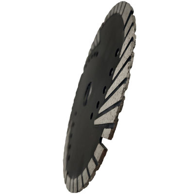 Détecteur de dents de protection triangulaire Turbo D125 230 mm Disque de coupe à chaud de diamants pour la maçonnerie A-Grade